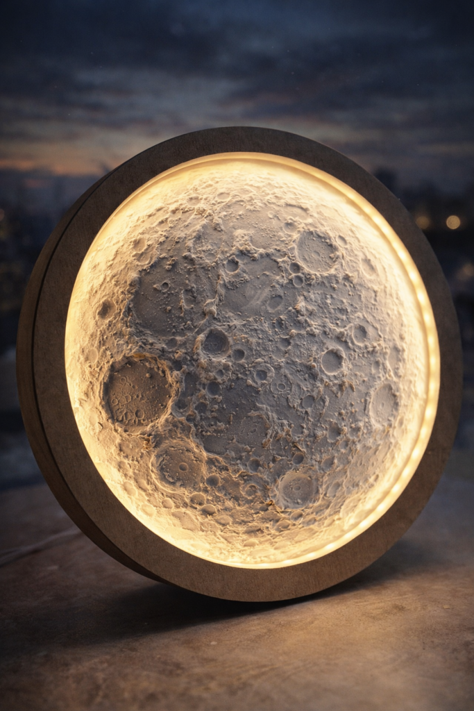 Місяць з підсвіткою - виїзний майстер-клас