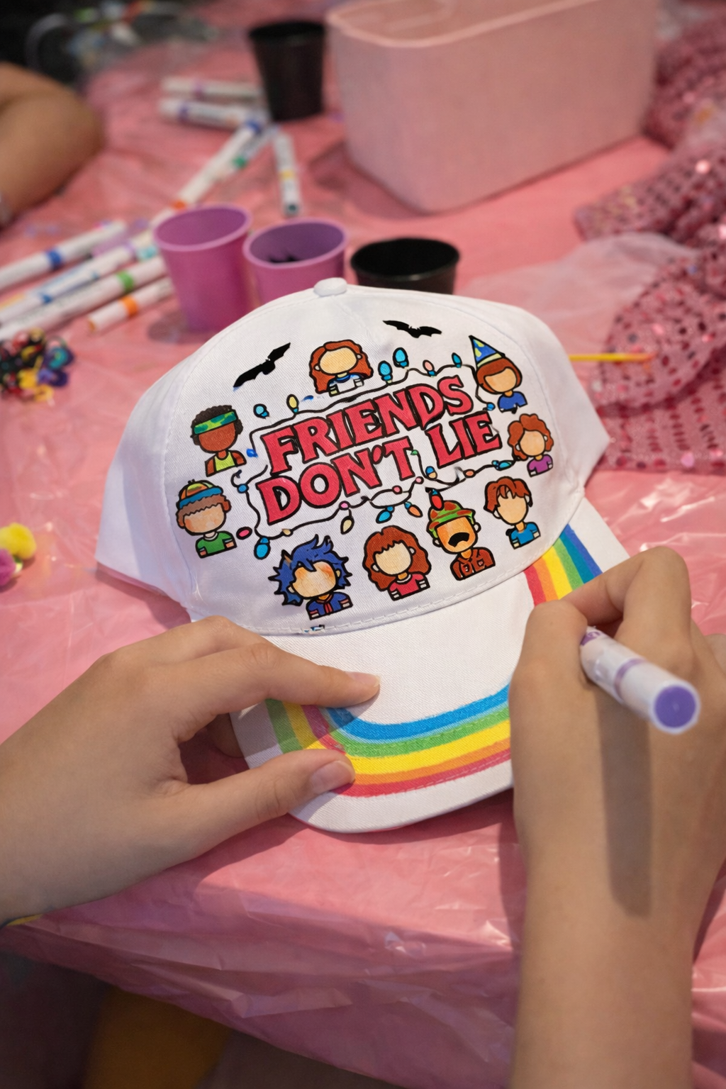 Кепка дивні дива на майстер-класі від творчої мозаїки