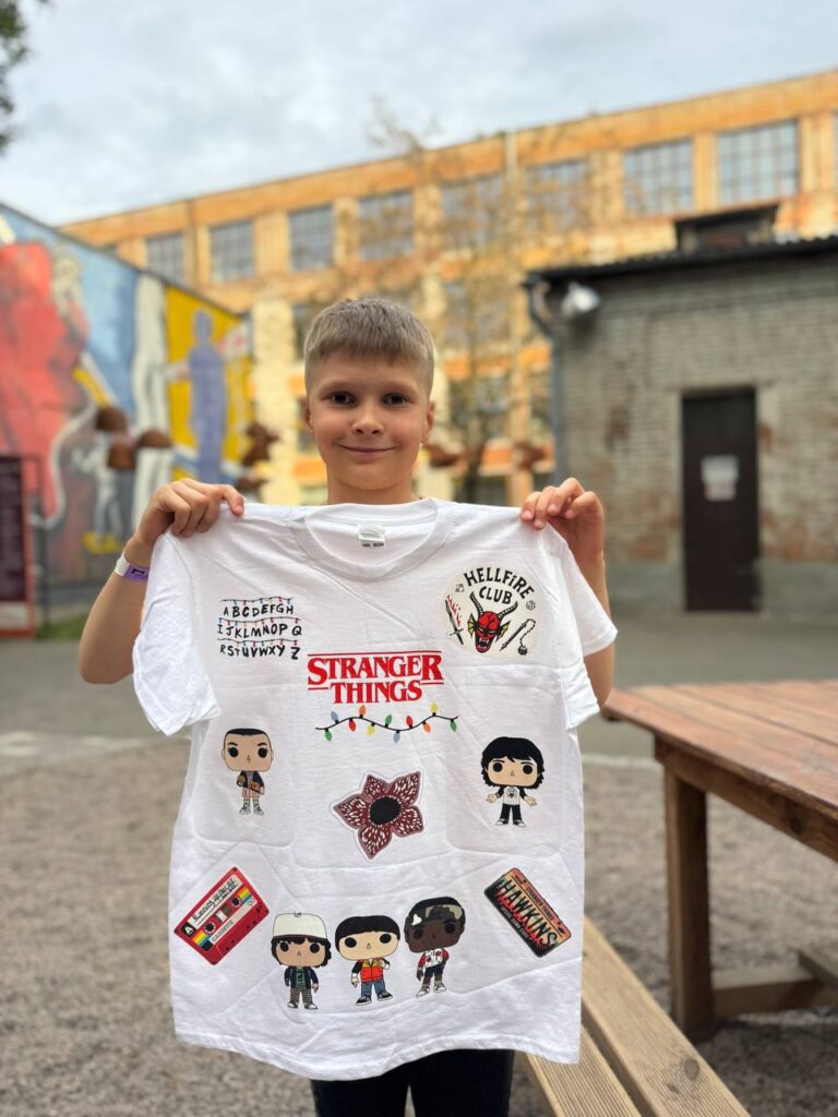 Індивідуальні термоналіпки на футболках, колаж на футболках
